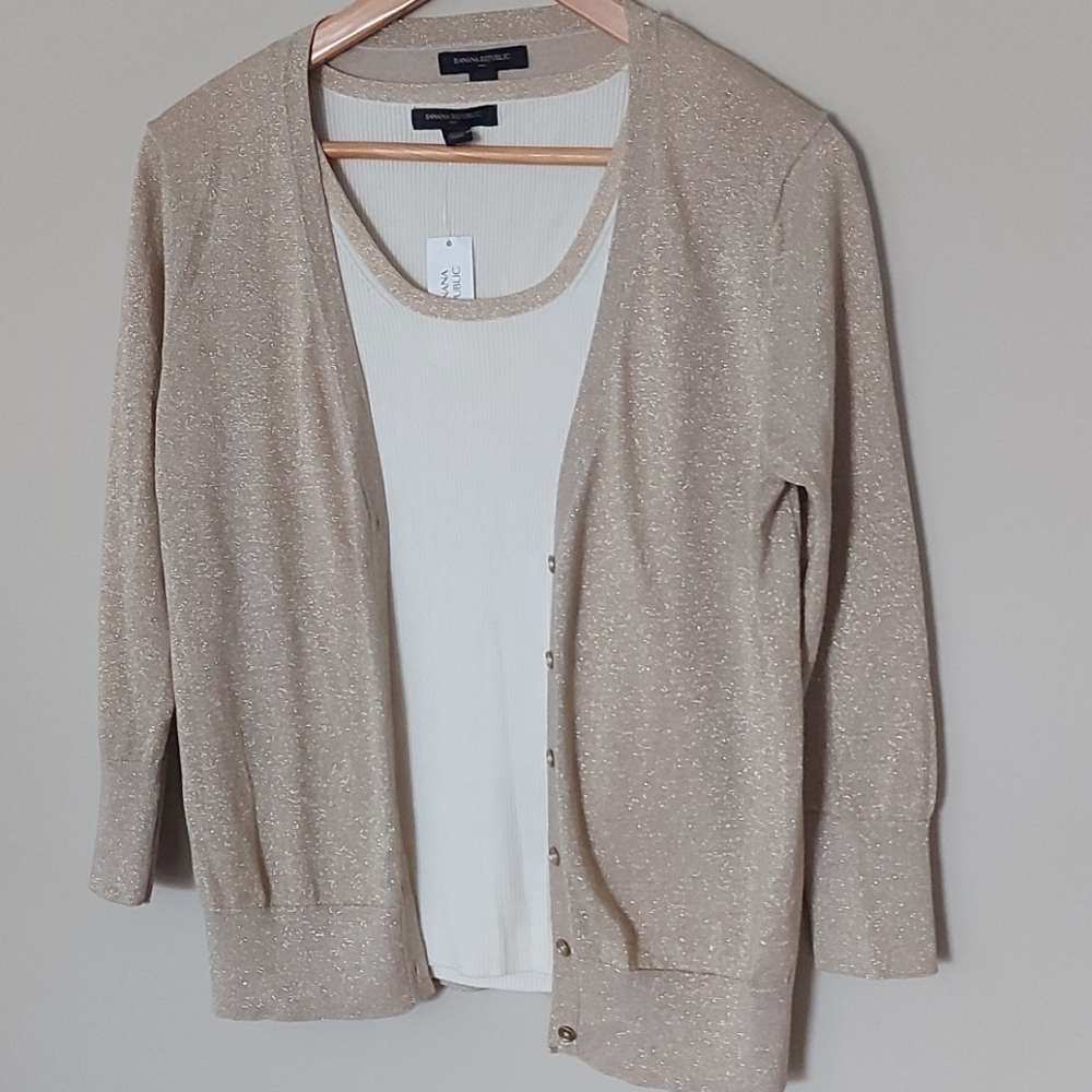 Banana Republic cardigan set